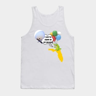 I Love To Chomp On Spy Ballons Tank Top